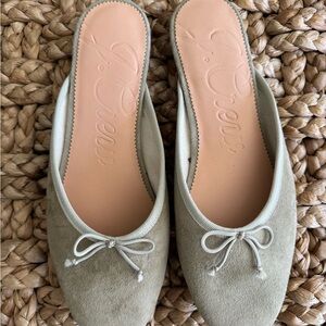 J. Crew Women's Tan Suede Slip-On Shoes